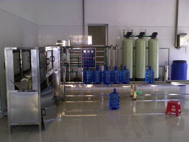 sản xuất nước đóng chai